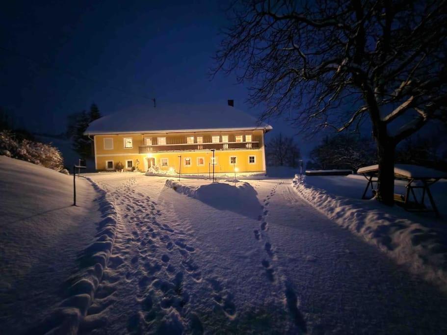 Ferienhof Am Landsberg Obergrünburg Eksteriør billede
