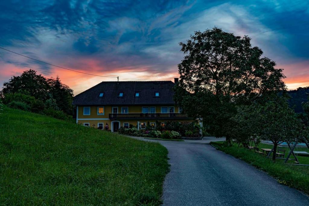 Ferienhof Am Landsberg Obergrünburg Eksteriør billede